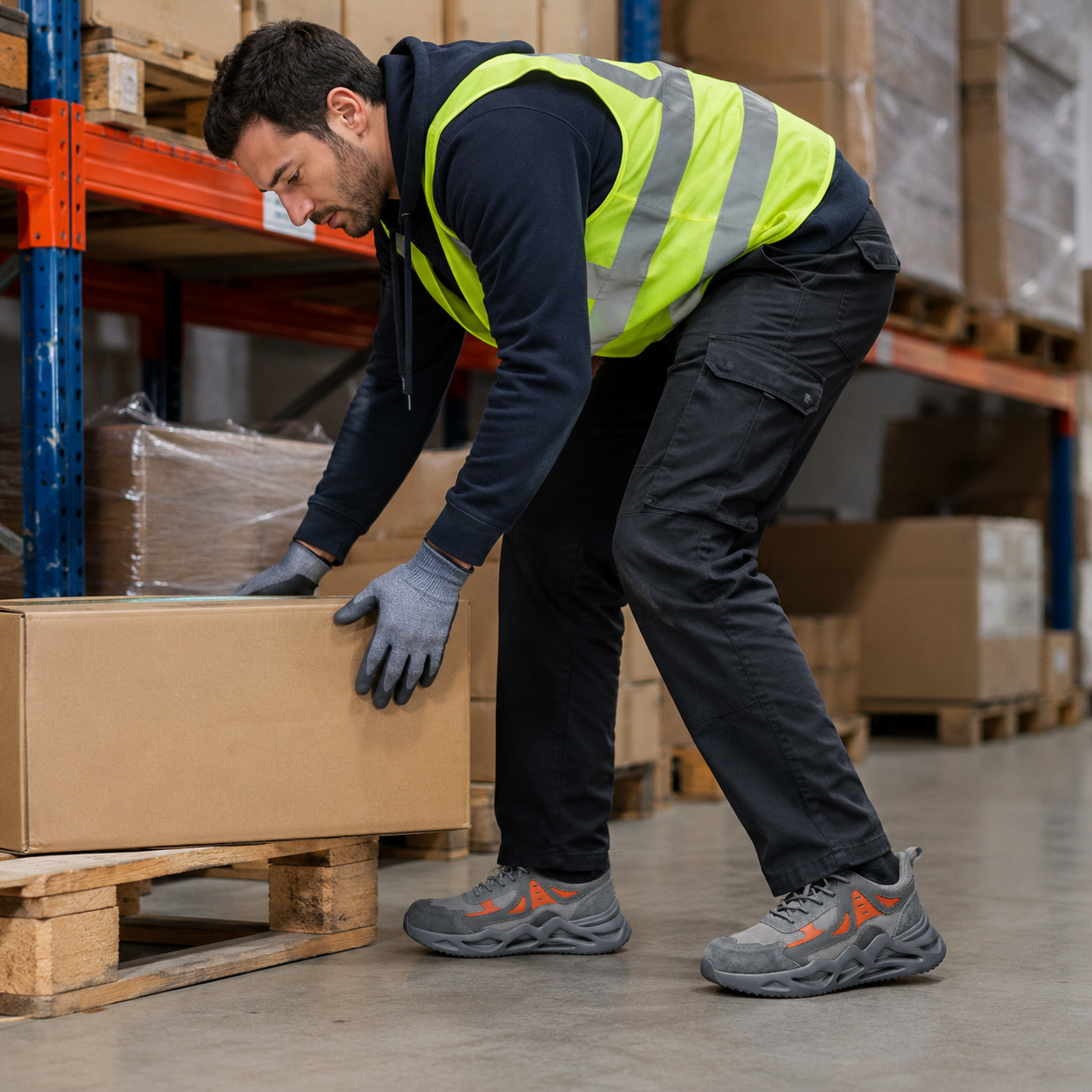 Werkschoenen Heren - Licht & Ademend - Antiperforatiezool