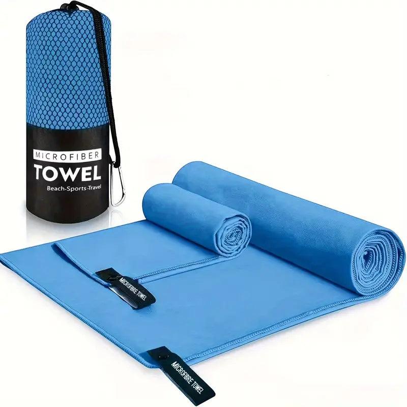 Microvezel Reishanddoek Set - 2 Stuks - OutdoorHavenNL