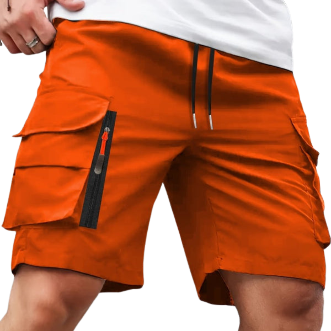 Heren Cargo Shorts – Korte Broek – Met Ritszakken
