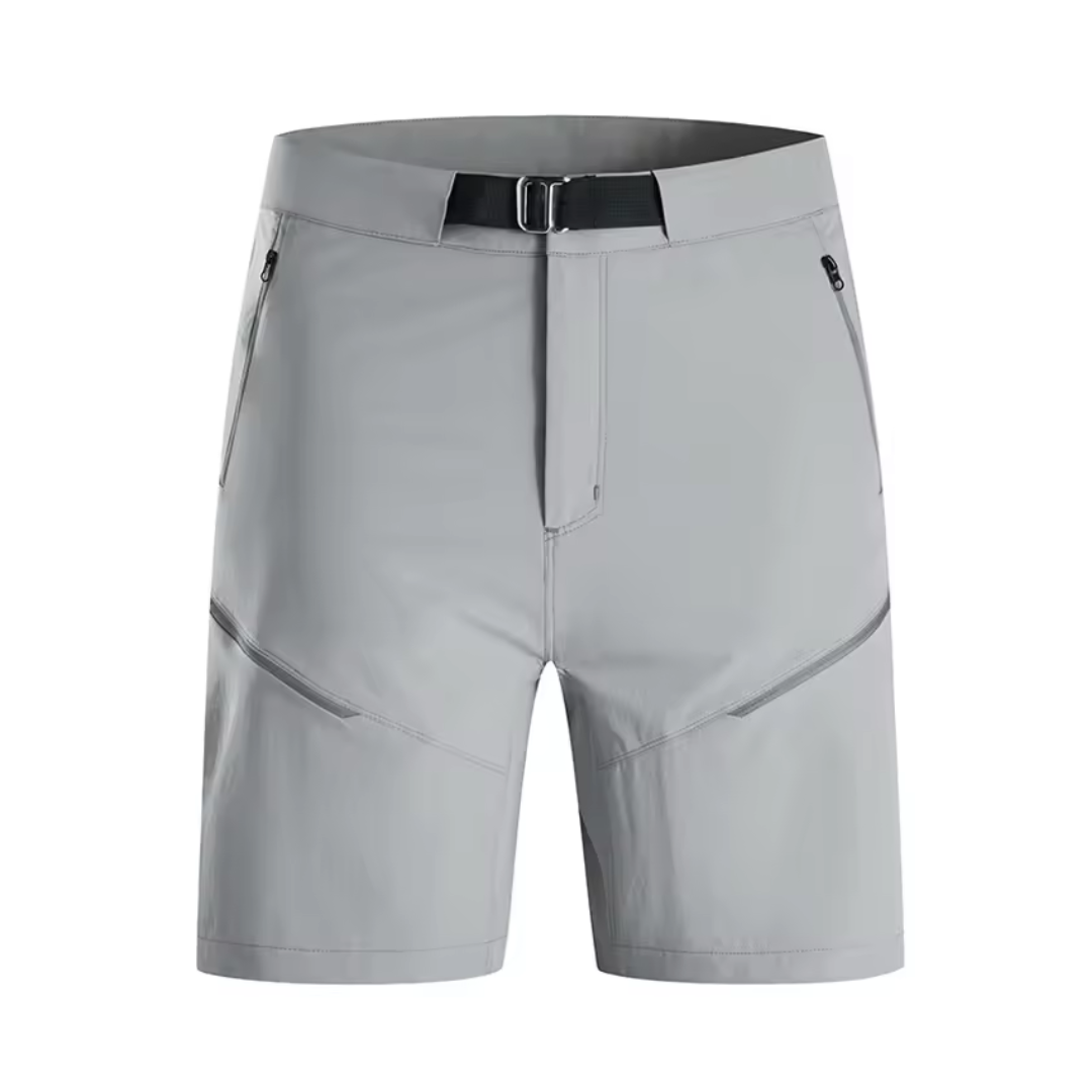 Heren Stretch Slim Fit Wandelshorts - Quick Dry - Ritszakken