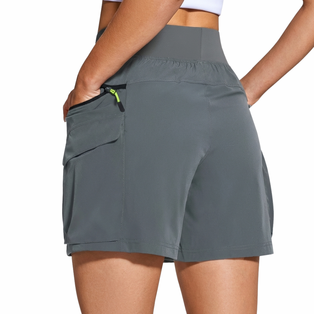 Dames Outdoor Cargo Shorts – Meerdere Zakken – Korte Broek