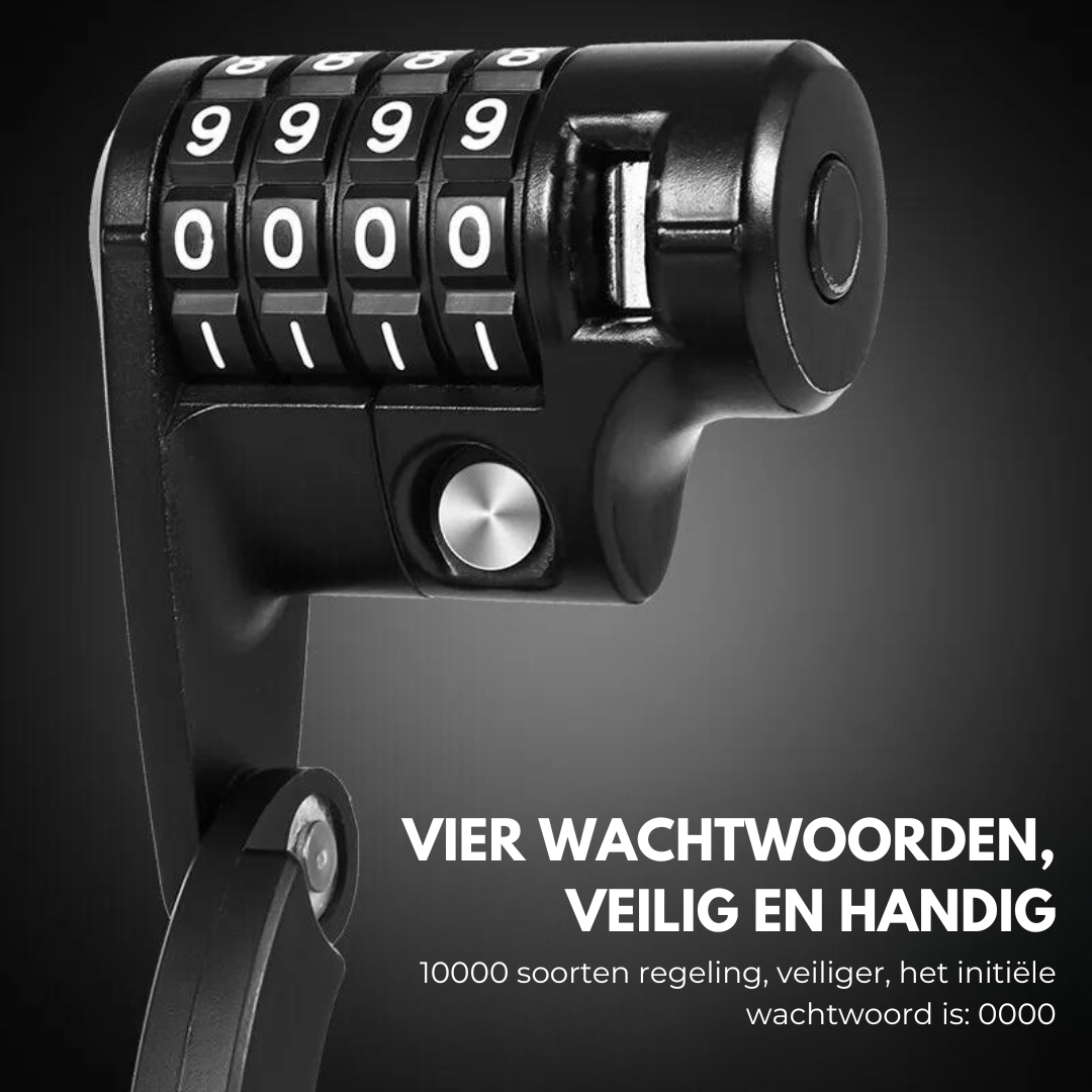 Fietsslot - Keyless - OutdoorHavenNL