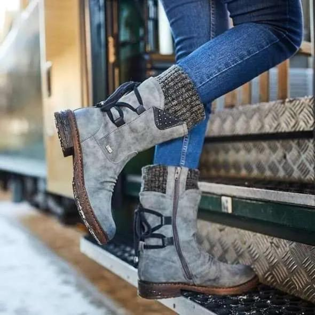 Dames Hoge Winterlaarzen - Waterdicht - Gevoerd