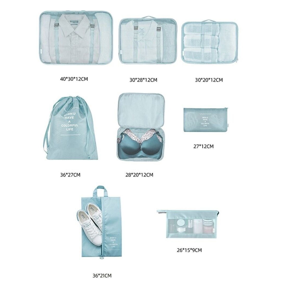 Bagage Indeling - 8 Delige Set - OutdoorHavenNL