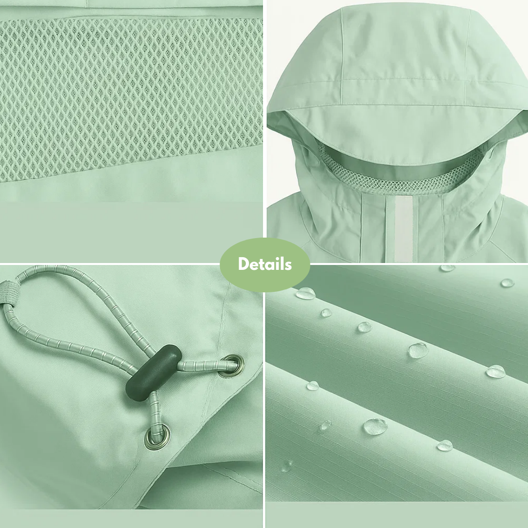 Dames Regenpak – Waterdicht & Ademend – Jas & Broek