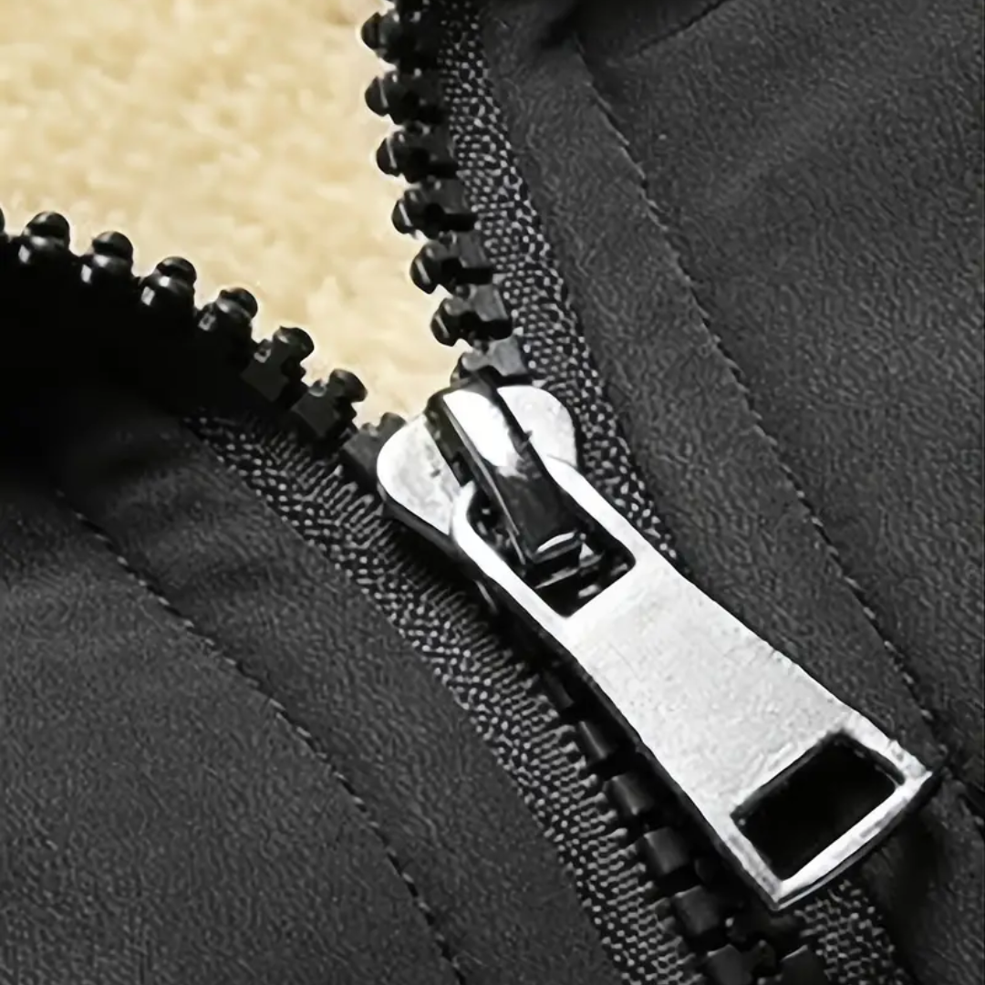 Heren Fleecejack – Opstaande Kraag – Warm & Comfortabel