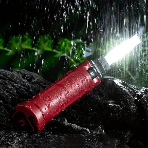 180° COB Werklamp - USB Oplaadbaar - Aluminium & ABS