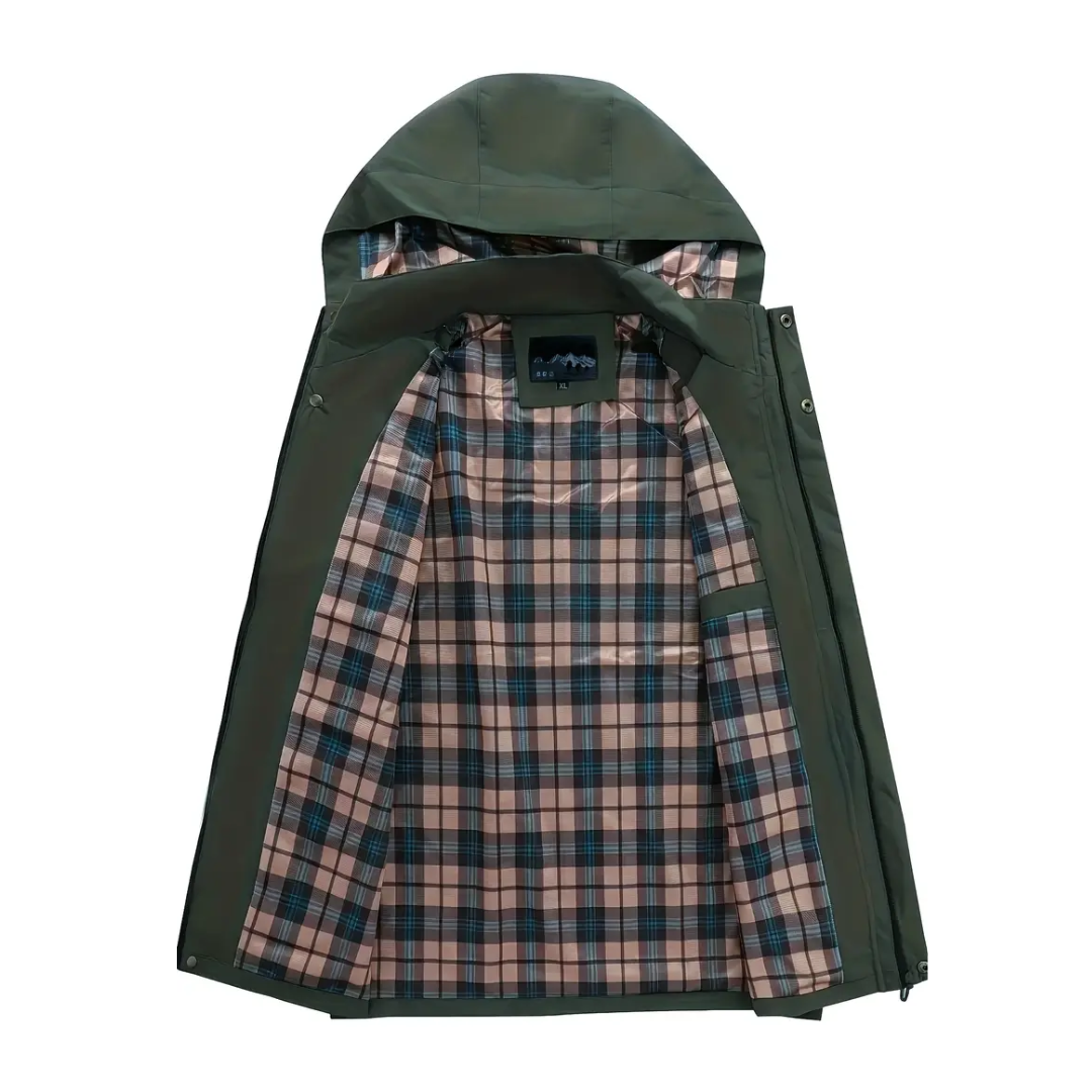 Heren Softshell Outdoor Jack – Winddicht & Waterdicht –  Herfst