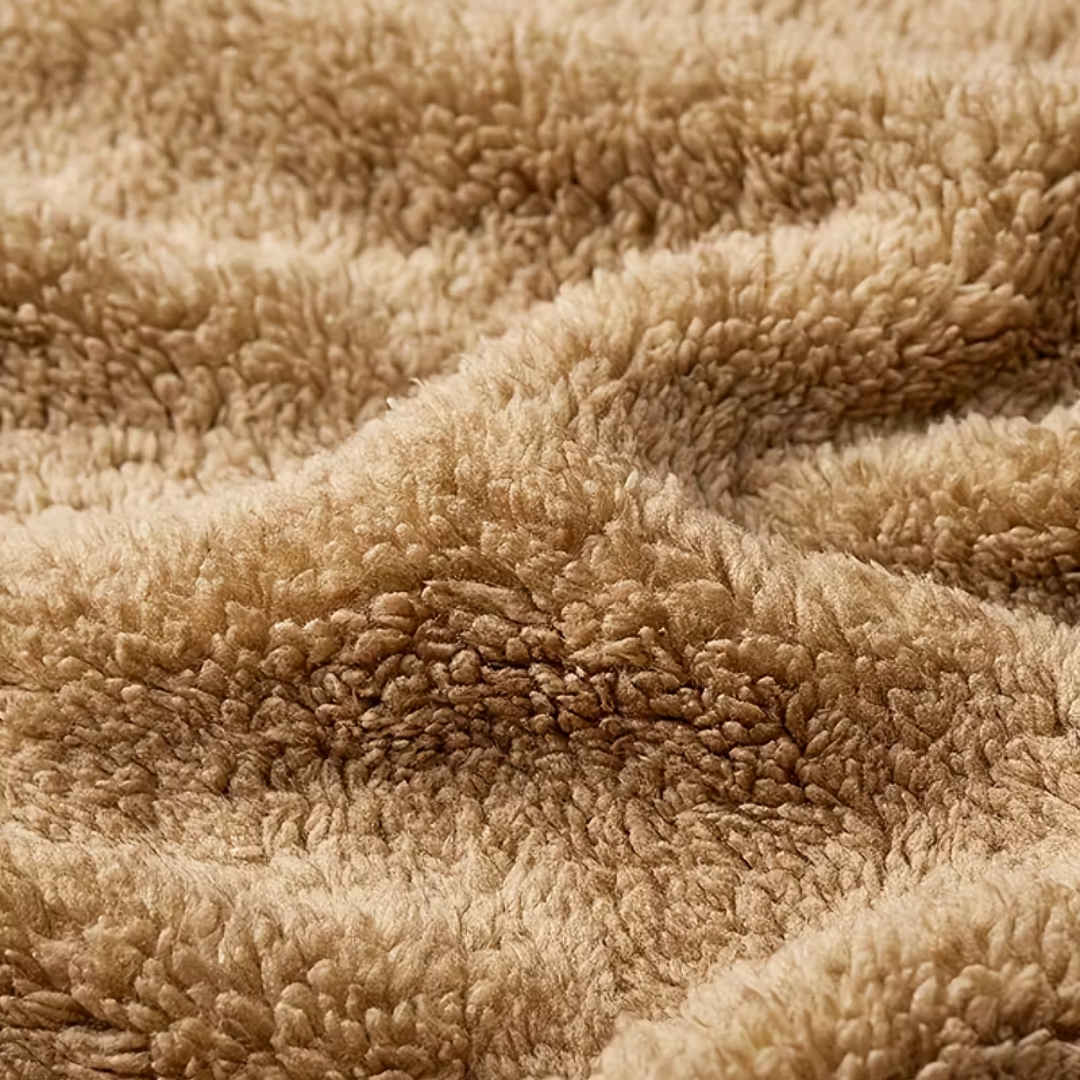 Heren Winterjas – Fleece - Volledige Rits met Capuchon
