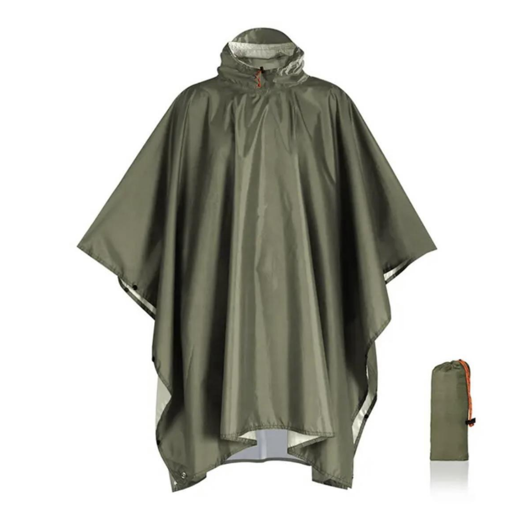 Lichtgewicht Regenponcho – Waterdicht, Ademend & Multifunctioneel