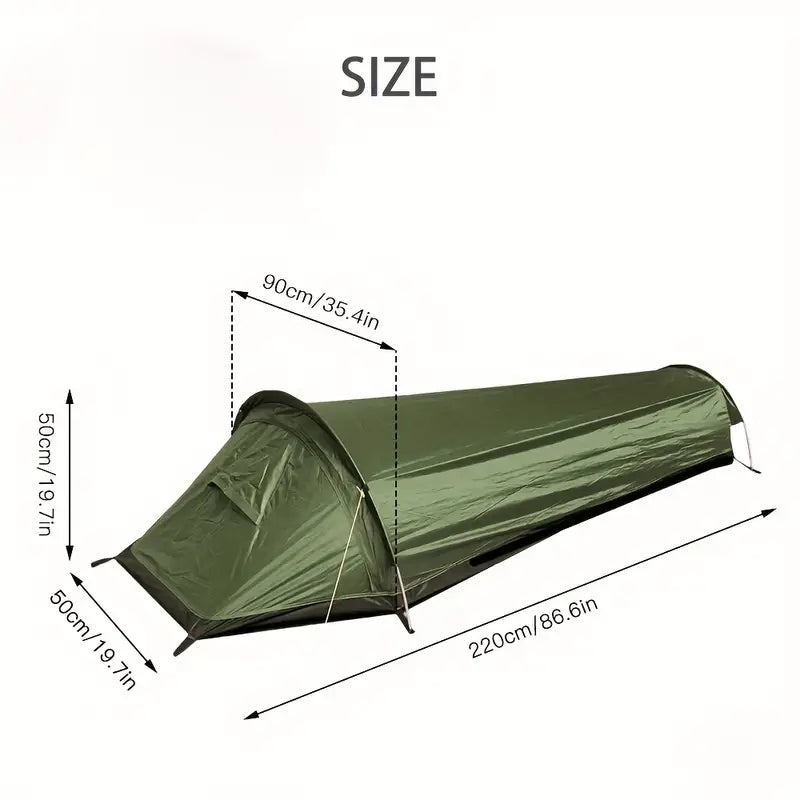 Compacte Waterdichte Tent - 1 Persoon - OutdoorHavenNL