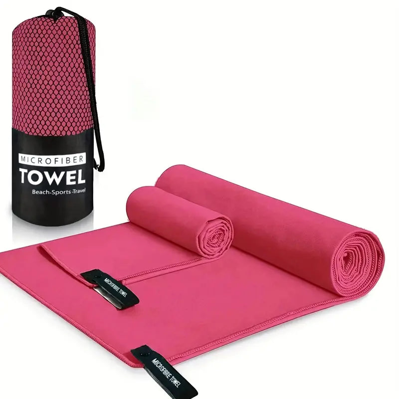Microvezel Reishanddoek Set - 2 Stuks - OutdoorHavenNL