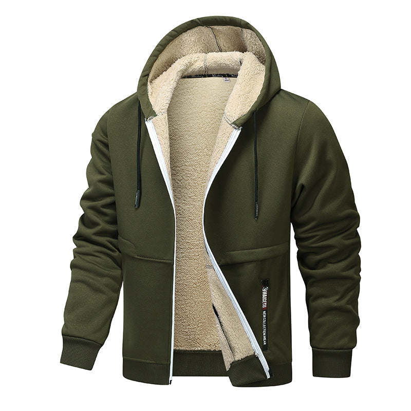 Hoodie met Rits Heren - Winddicht & Gevoerd - Diepe Zakken