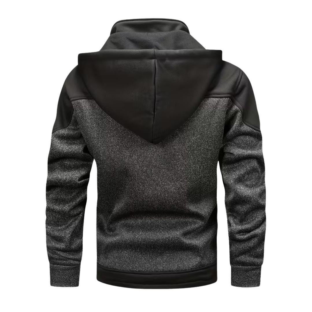 Heren Fleece Vest –  Met Capuchon - Herfst & Winter