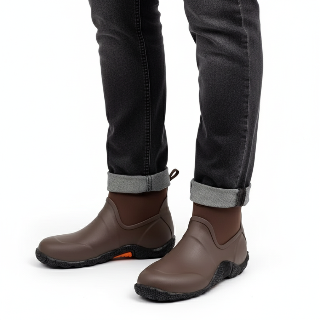 Heren Regenlaarzen – Antislip – Gevoerd & Waterdicht