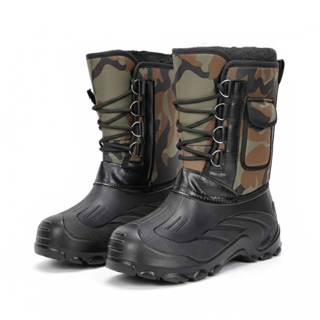 Heren Winterlaarzen – Lichtgewicht – Antislip & Warm Gevoerd