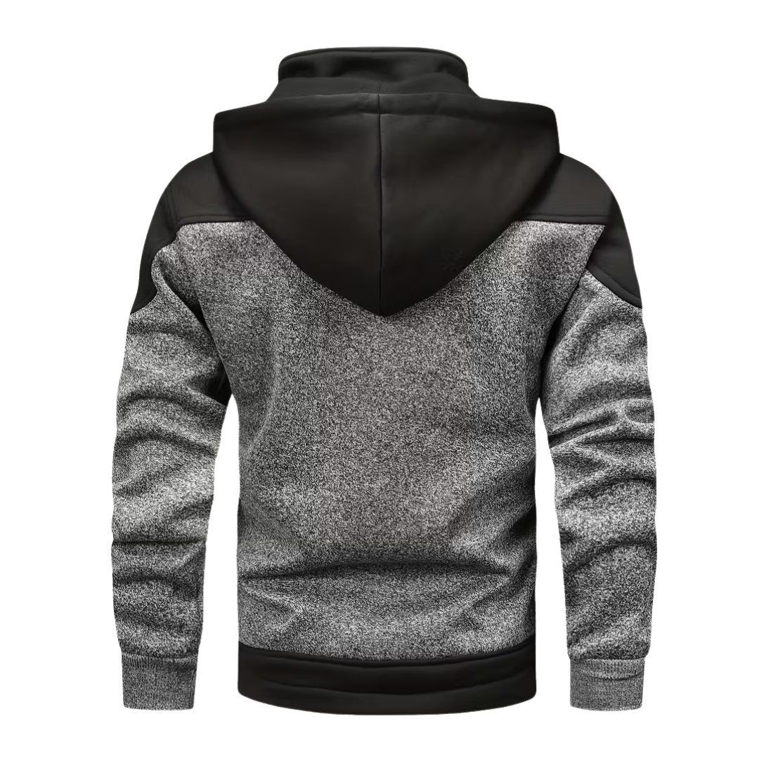 Heren Fleece Vest –  Met Capuchon - Herfst & Winter