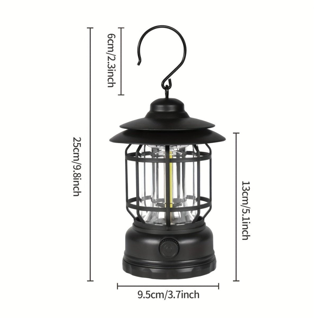 LED Kampeerlamp – Oplaadbaar – Waterdicht & Dimbaar