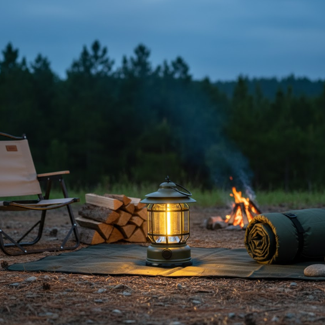 LED Kampeerlamp – Oplaadbaar – Waterdicht & Dimbaar