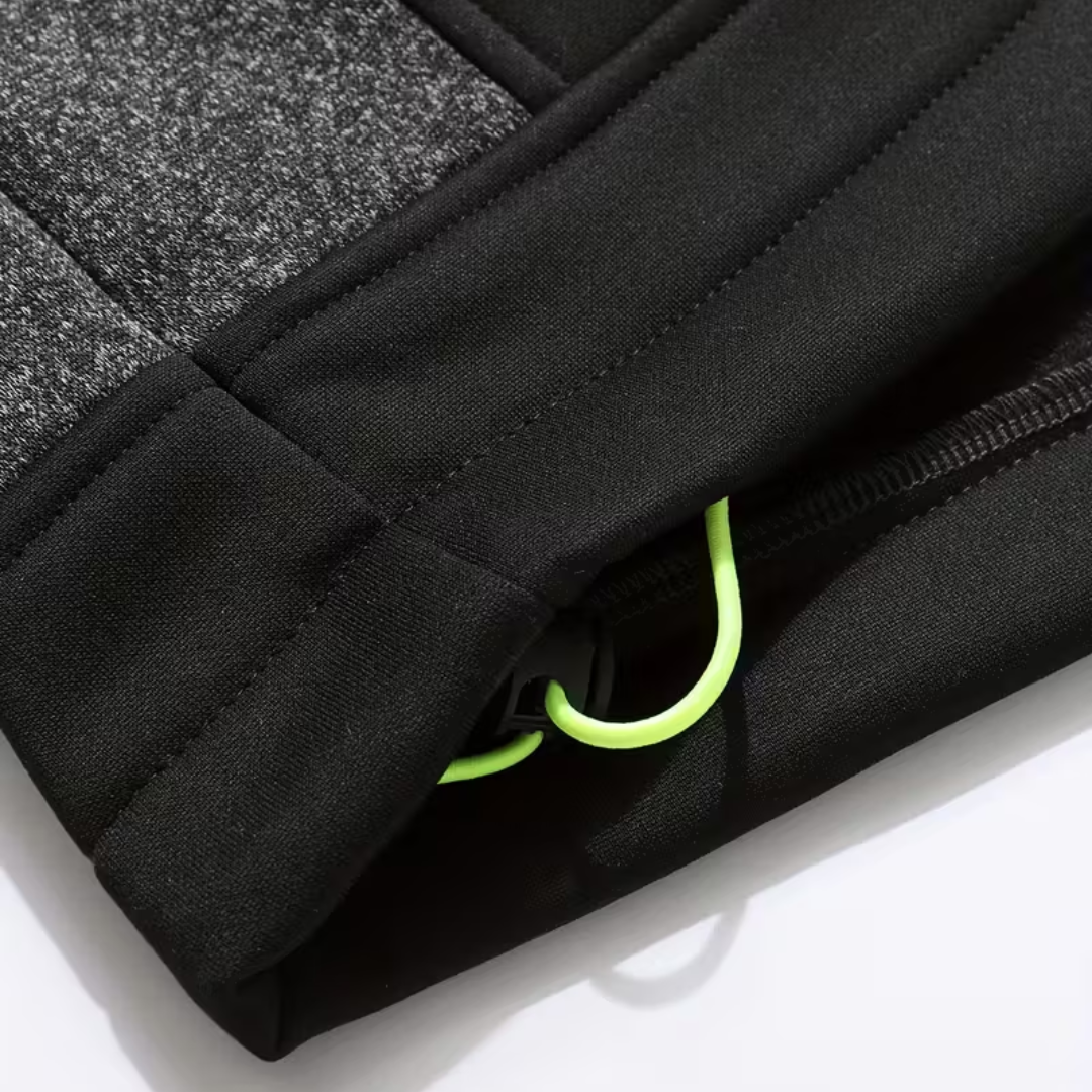 Heren Fleece Vest –  Met Capuchon - Herfst & Winter