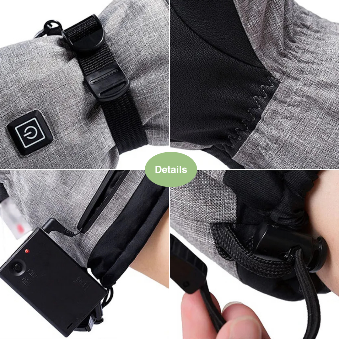 Unisex Verwarmde Handschoenen – 3 Warmte Standen – 4000mAh Batterij