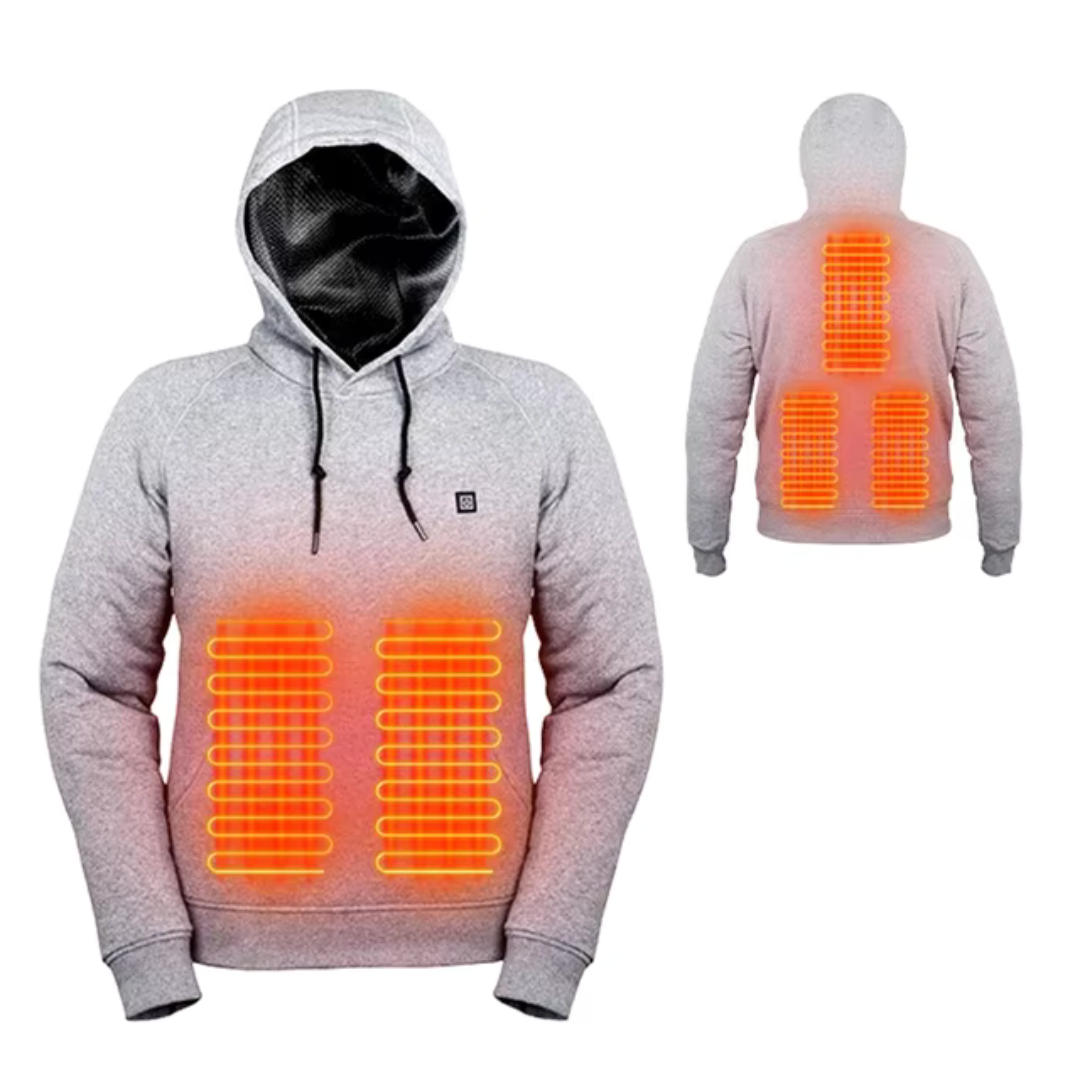 Verwarmde Hoodie - USB - Winter - OutdoorHavenNL