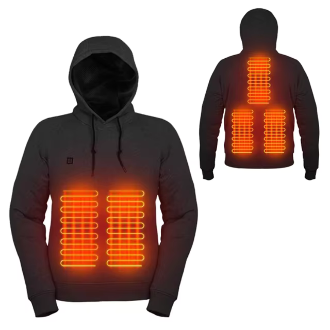 Verwarmde Hoodie - USB - Winter - OutdoorHavenNL