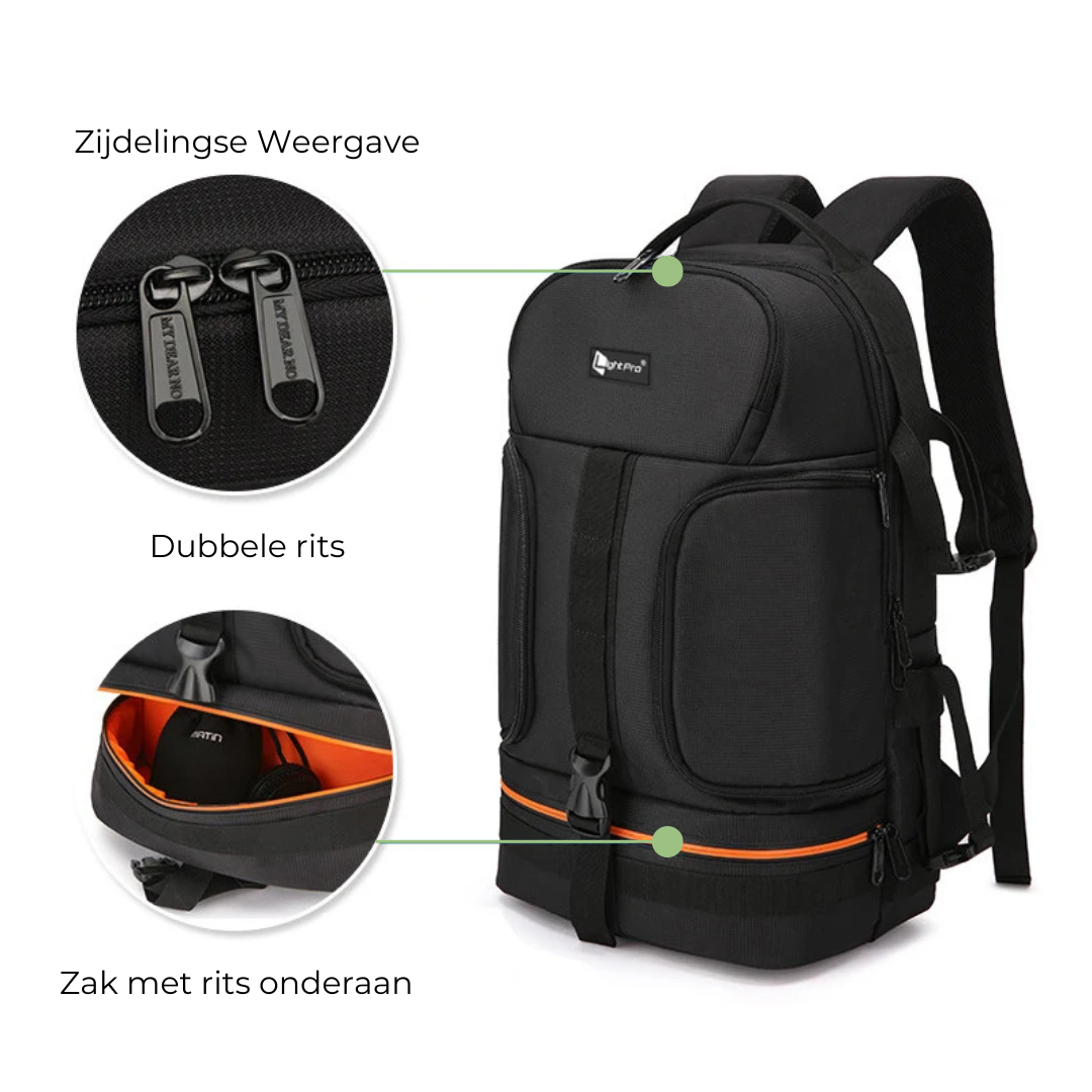 Camera Backpack - Waterproof - OutdoorHavenNL