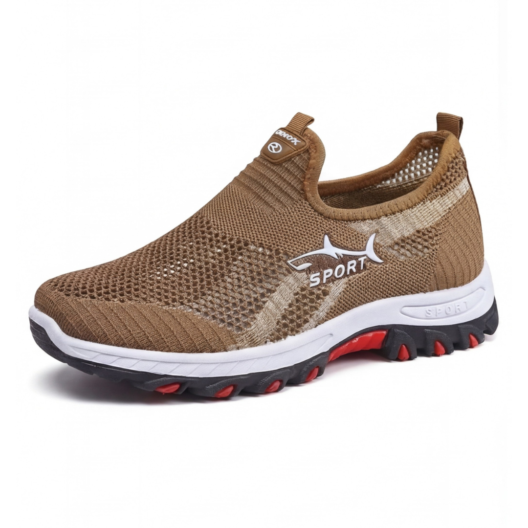 Heren Lage Wandelschoenen – Instapper – Ademend