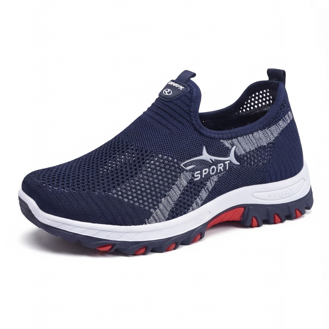 Heren Lage Wandelschoenen – Instapper – Ademend