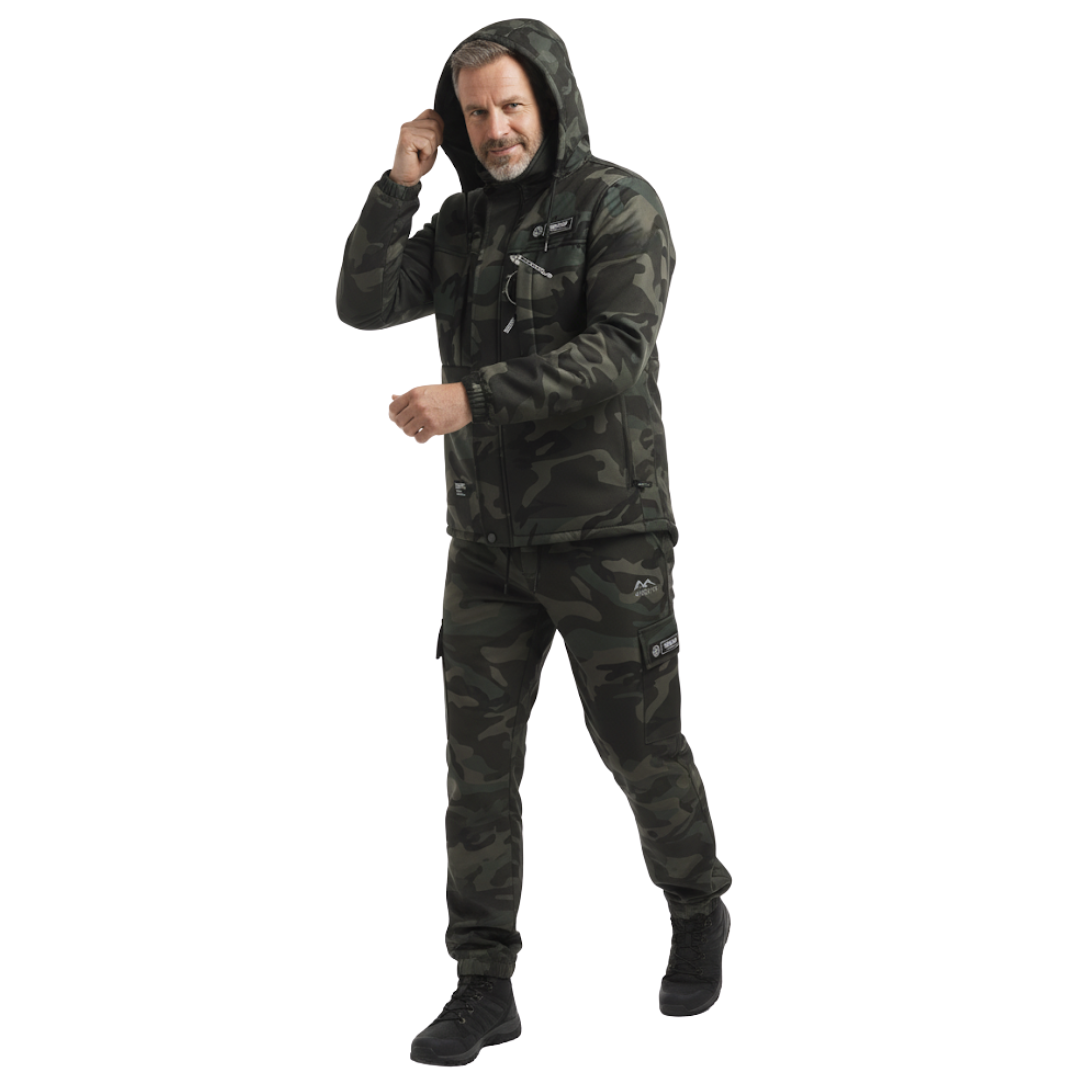 Heren Tactisch Set – Jas & Broek – Fleece Gevoerd & Winddicht