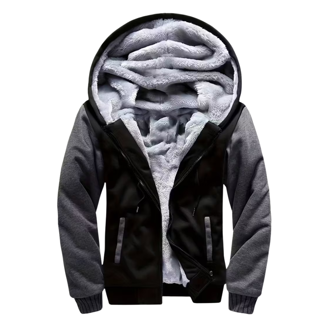 Heren Fleece Vest – Met Capuchon – Gevoerd