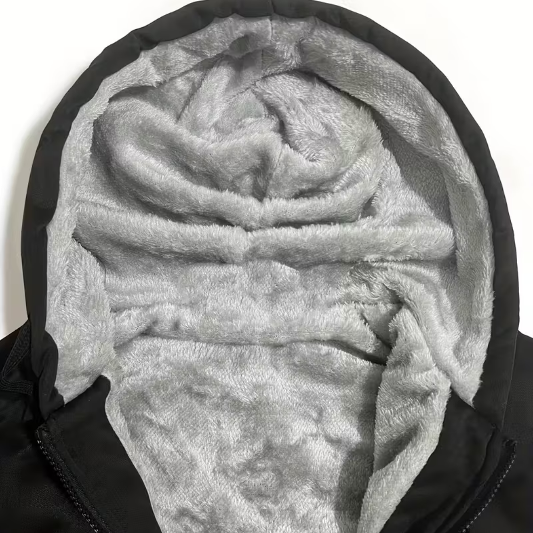 Heren Fleece Vest – Met Capuchon – Gevoerd