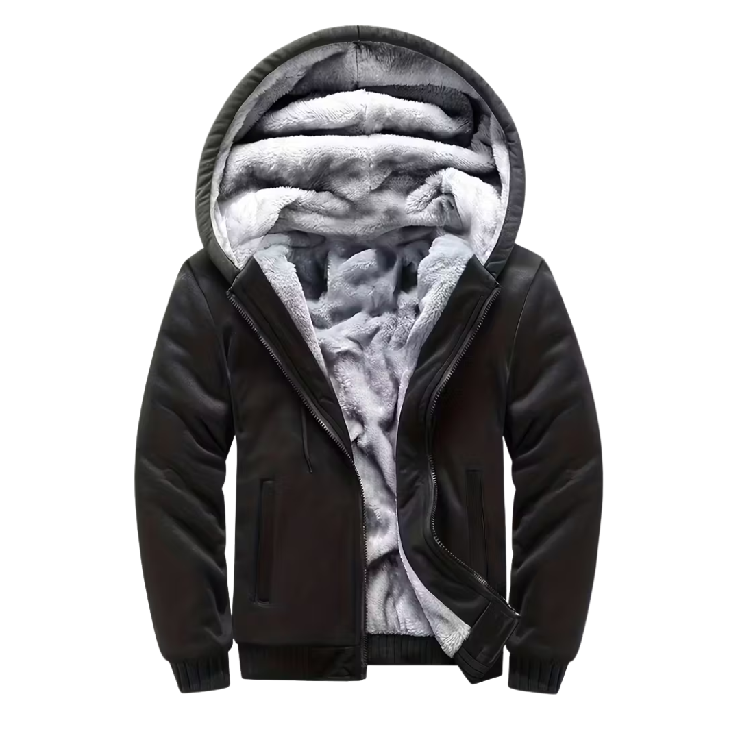 Heren Fleece Vest – Met Capuchon – Gevoerd