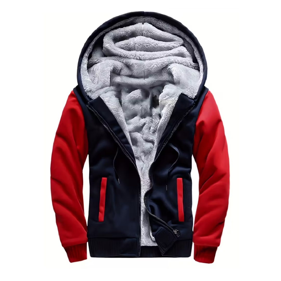 Heren Fleece Vest – Met Capuchon – Gevoerd