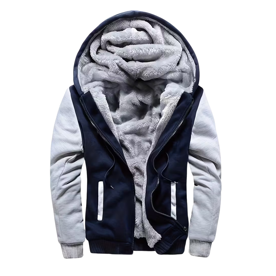 Heren Fleece Vest – Met Capuchon – Gevoerd