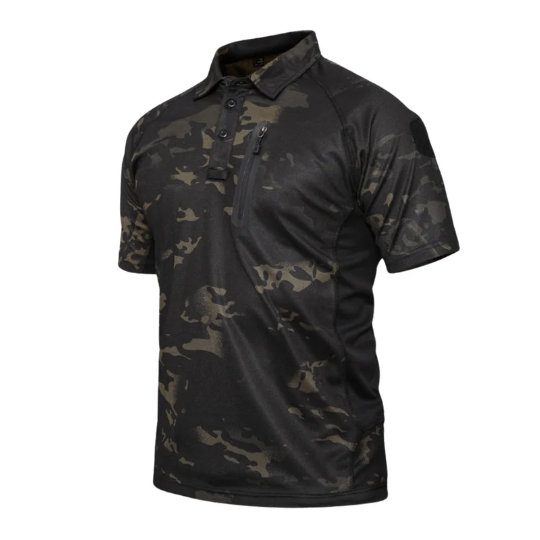 Heren Performance Polo – Ademend - Borstzak