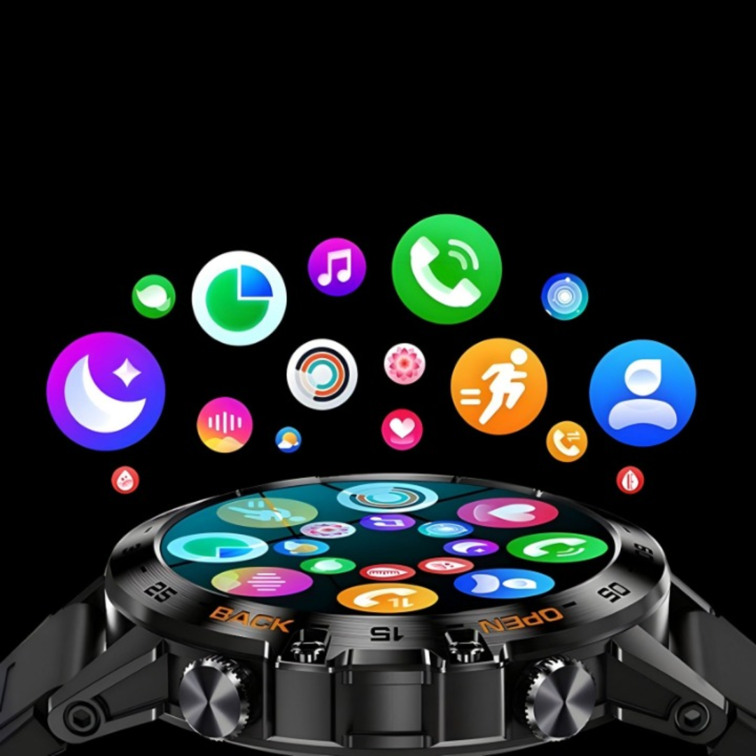 Outdoor Smart Watch - Waterdicht - 40+ Functies