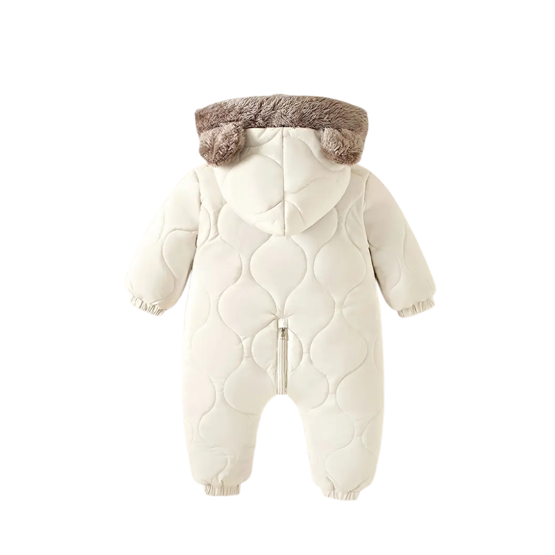 Unisex Baby Winter Romper Outdoor – Met Capuchon & Oortjes