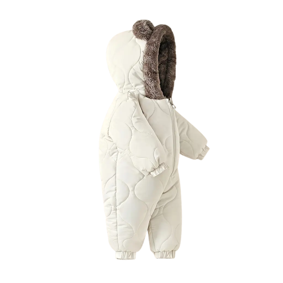 Unisex Baby Winter Romper Outdoor – Met Capuchon & Oortjes
