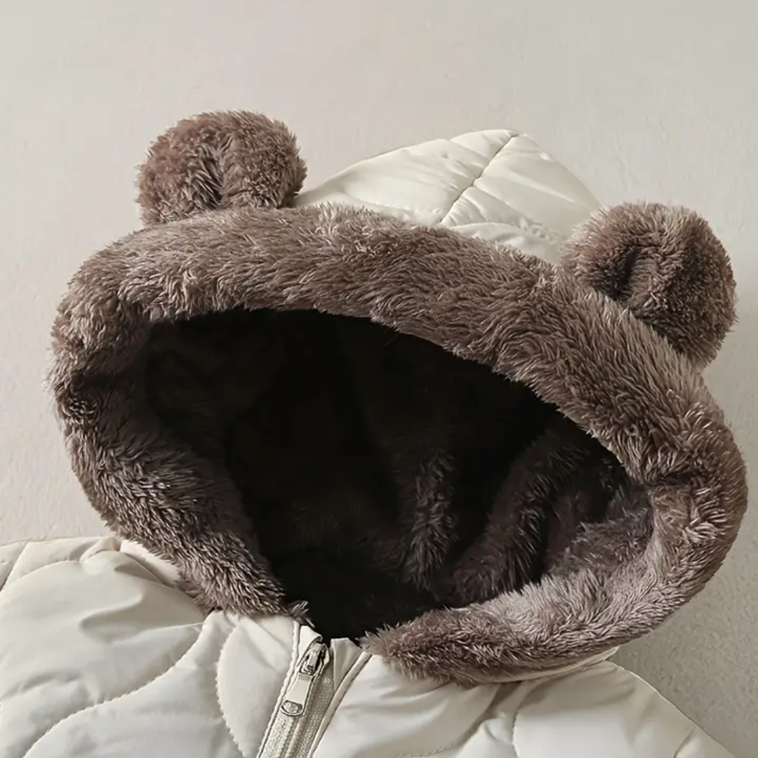 Unisex Baby Winter Romper Outdoor – Met Capuchon & Oortjes