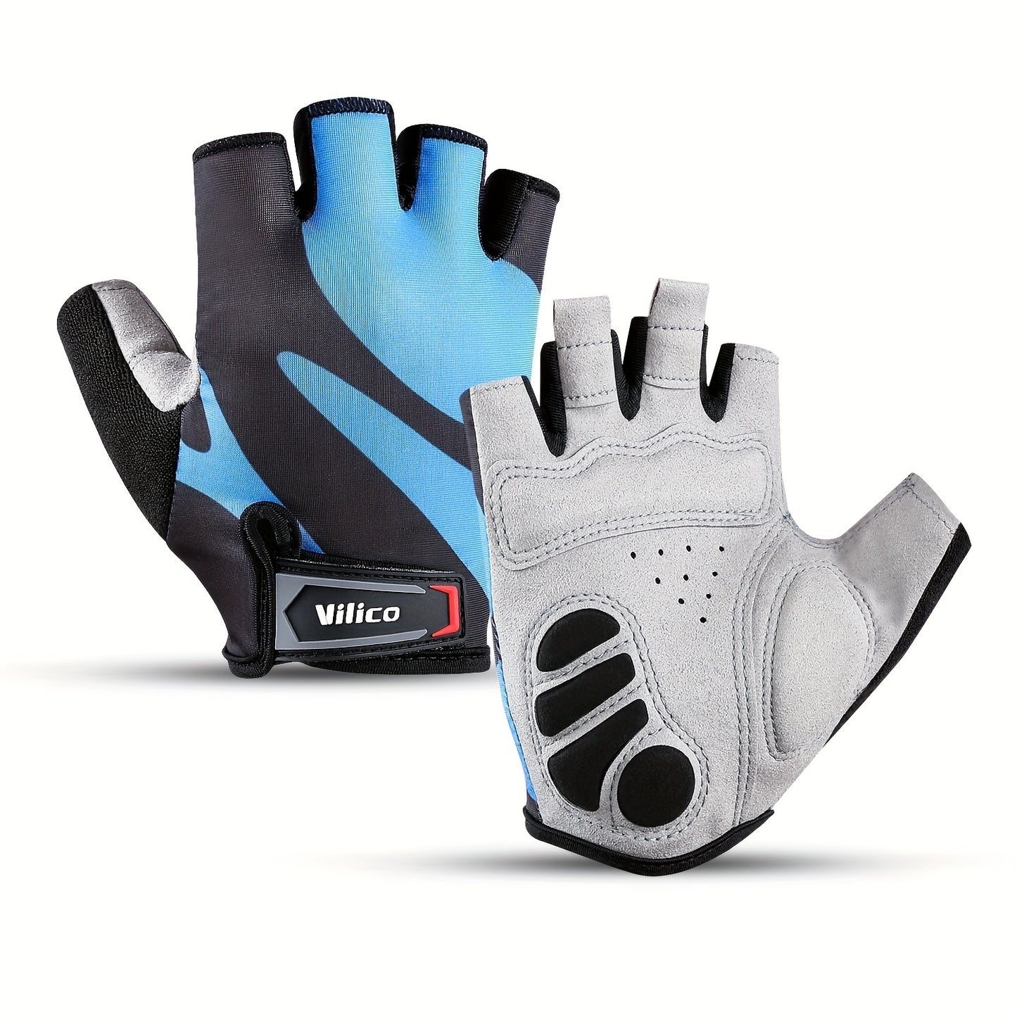 Fietshandschoenen Halfvinger - SBR Demping - Ademend Unisex