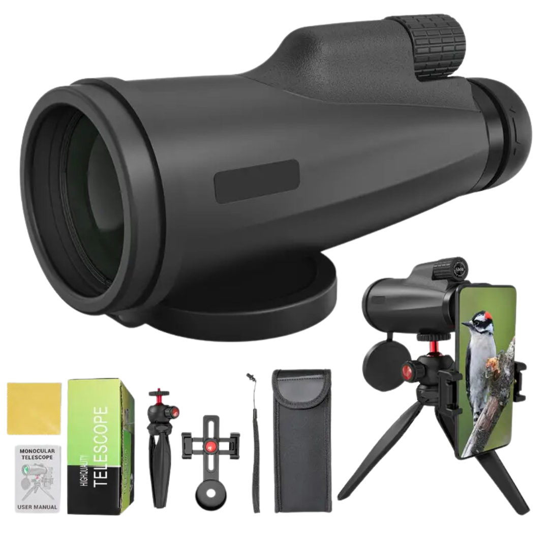 12x50 - Monoculaire Telescoop - OutdoorHavenNL