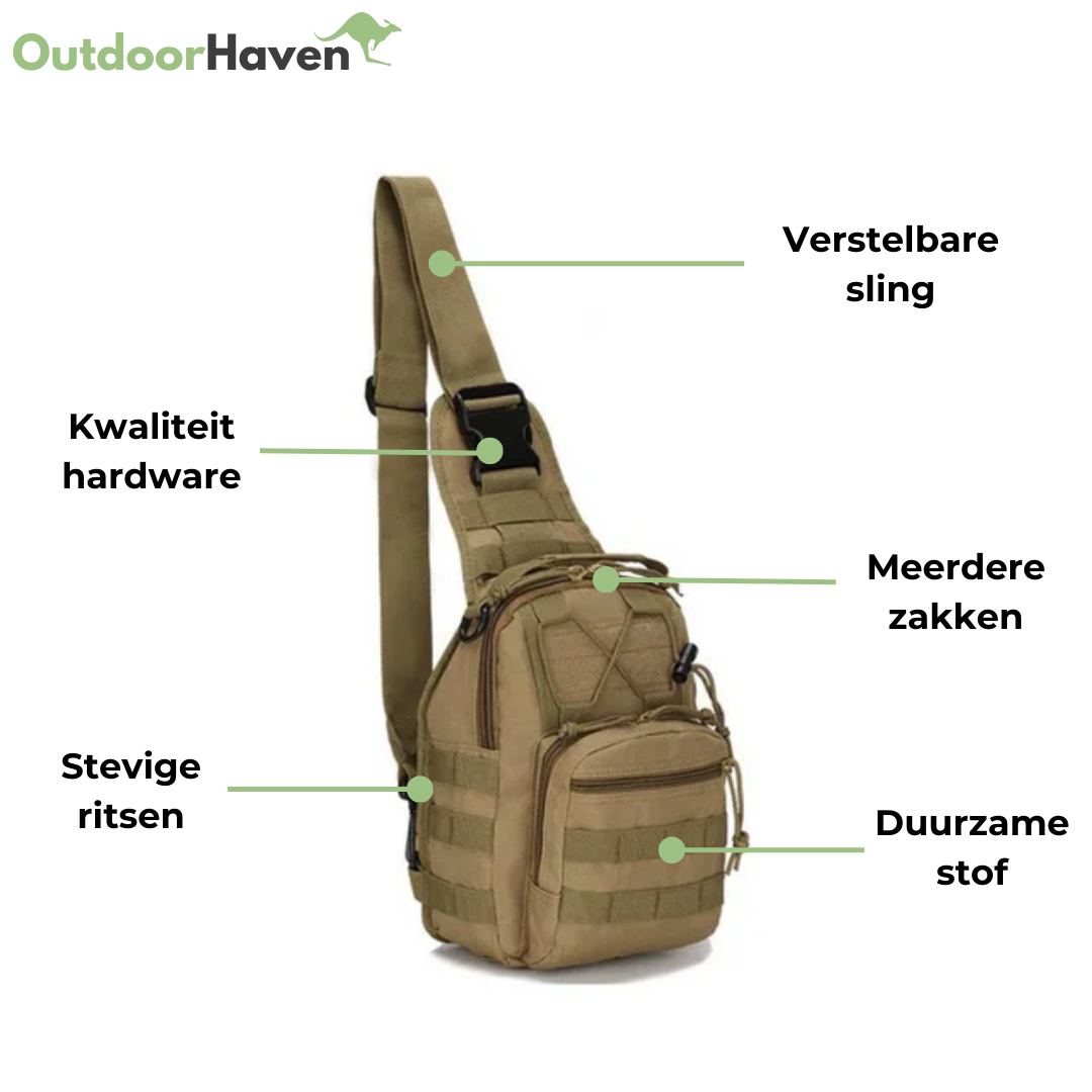 Schoudertas Outdoor - Borst - OutdoorHavenNL