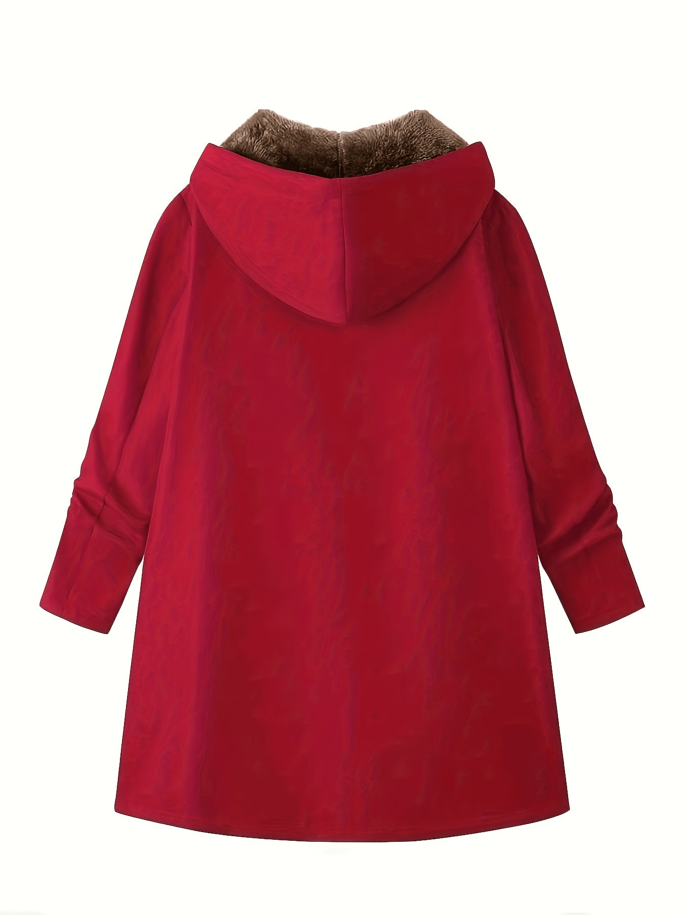 Winterjas dames met capuchon en teddyvoering