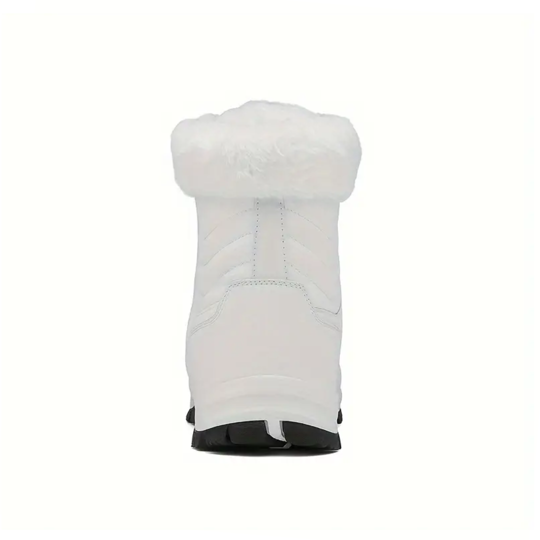 Heren Hoge Snowboots – Duurzaam met Warme Pluche Voering