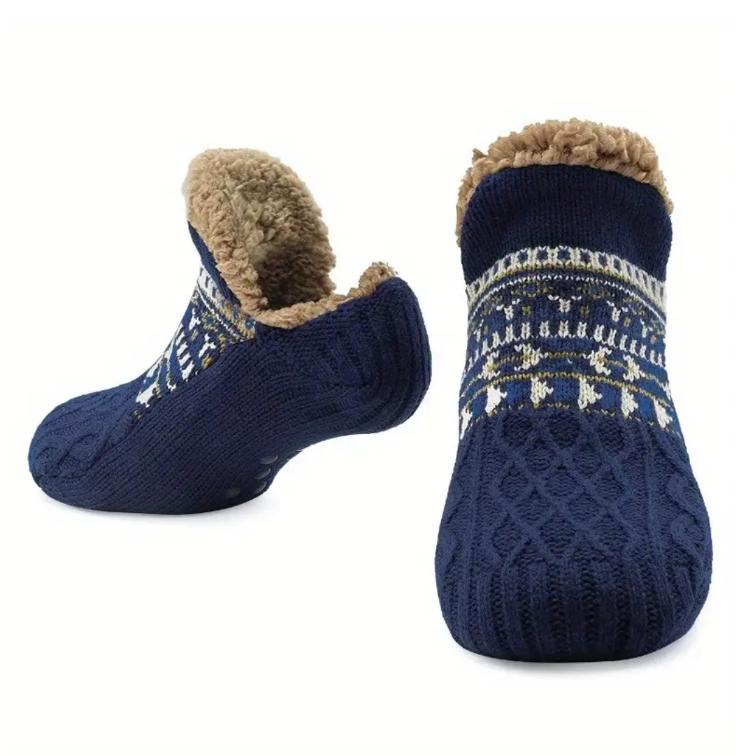 Thermo Gebreide Sokken – Antislip & Warm – Winter Comfort