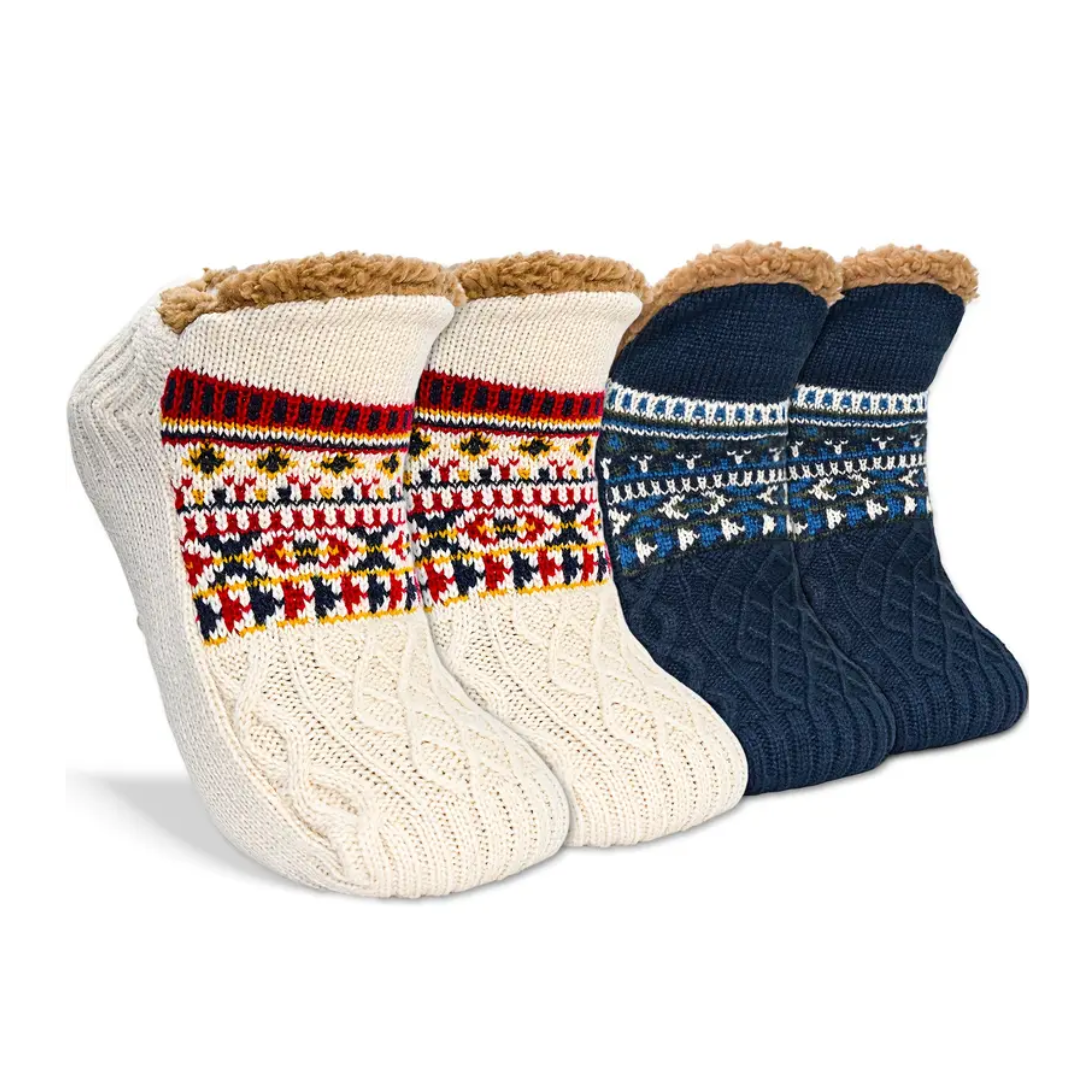 Thermo Gebreide Sokken – Antislip & Warm – Winter Comfort