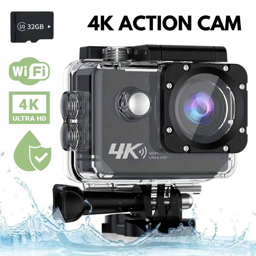 OutdoorHaven 4K UHD Action Cam - OutdoorHavenNL