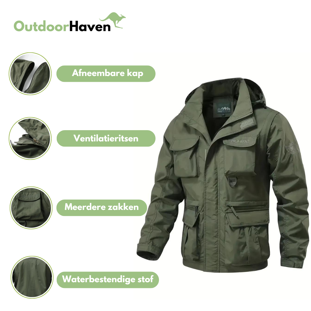 Heren Outdoor Jas - Herfst - Waterafstotend